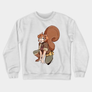 Squirrel Girl (no background) Crewneck Sweatshirt